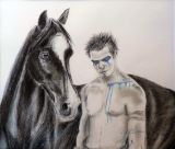 03 - Wendy Britton - Celtic Warrior - Charcoal & Coloured Pencil.jpg